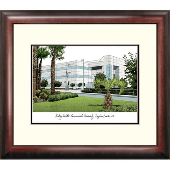 Campus Images FL995R Embry-Riddle University Alumnus Framed Lithograph
