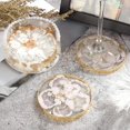 thumbnail image 5 of Molde de posavasos, molde redondo de silicona, tapete para taza, Molde de resina Epoxy, decoración de mesa para el hogar, 5 of 5
