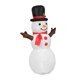 thumbnail image 5 of Inflables navideños Muñeco de nieve Decoración navideña Enchufe estadounidense, Adorno, Decoración navideña para jardín Exterior Césped interior, 5 of 8