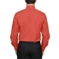 thumbnail image 3 of Men's Berlioni Long Sleeve Regular Fit Button Up Solid Dress Shirt, 3 of 5