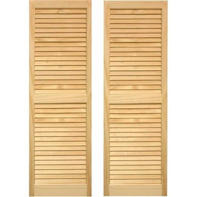 Volets Extérieurs à Persiennes 15 x 55 Po