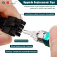 thumbnail image 3 of Kit de herramientas extractoras de alfileres JRReady ST5255-05 para Molex Mini-Fit Jr, 3 of 5