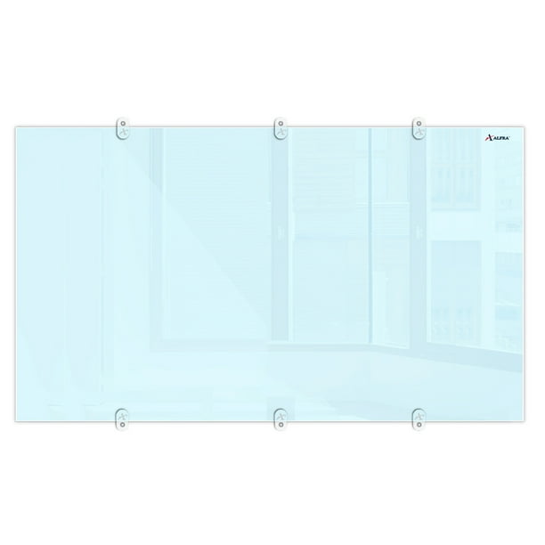 Pizarra Pintarrón Alfra Cristal Satinado 90x150 cm CristSat90X150