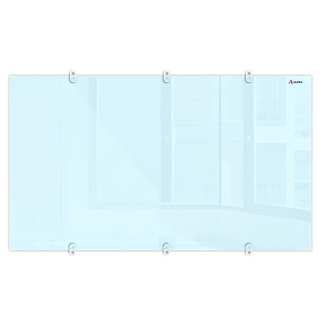 Pizarra Pintarrón Alfra Cristal Satinado 90x150 cm CristSat90X150