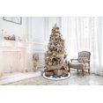 thumbnail image 3 of Falda con diseño de árbol de Navidad, 7 Felicity Fur, rústica, blanca con estampado, 3 of 6