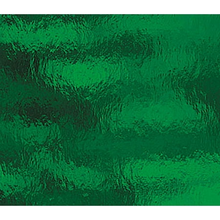 OCEANSIDE STAINED/FUSING GLASS SHEETS - MED GREEN ROUGH ROLLED FUSIBLE (Small 8" x 12")