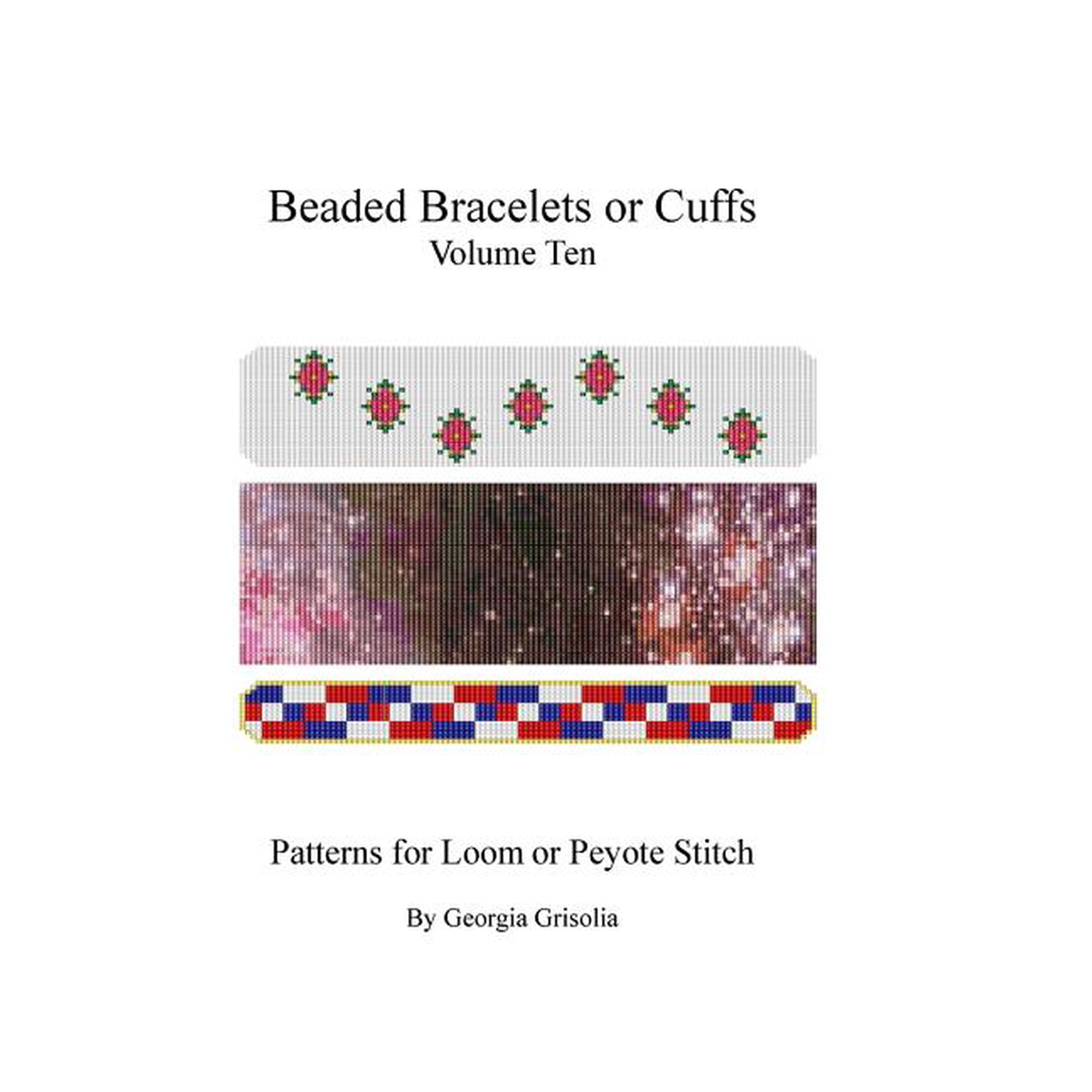 Beaded Bracelet or Cuffs: Beaded Bracelet or Cuffs: Bead Patterns by GGsDesigns (Paperback)(Large Print)