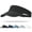Black, variant on Women's Adjustable Fit Runners Lightweight Comfort Performance Visor, Sports Sun Visor One Size Fits Most