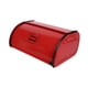 thumbnail image 3 of Panera con tapa enrollable, rústica, vintage, para guardar pan Rojo, 3 of 9