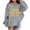 0#$-Grey495, variant on Hiijoy Unisex Kids Hoodie Letter Print Long Sleeve Sweatshirt for Boys Girls, Black, Sizes 3-10