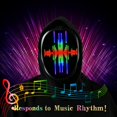 thumbnail image 4 of Accesorios de disfraces Neon Led Luminous Joker Mask Carnival Festival Light Up DIY Imagen Animación Japonés Fox Mask Halloween Christma oso de fresa Hogar, 4 of 5