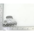 thumbnail image 6 of Faship Premium Rhinestone Crystal Gray Cellulose Acetate Floral Art Deco Hair Claw Clips, 6 of 7