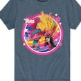 thumbnail image 3 of Trolls - Band Together - Poppy Viva Rainbow - Toddler and Youth Short Sleeve Graphic T-Shirt, 3 of 5