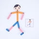 thumbnail image 3 of Juguete De Madera Para Hombre Tmvgtek libre de BPA, 3 of 9
