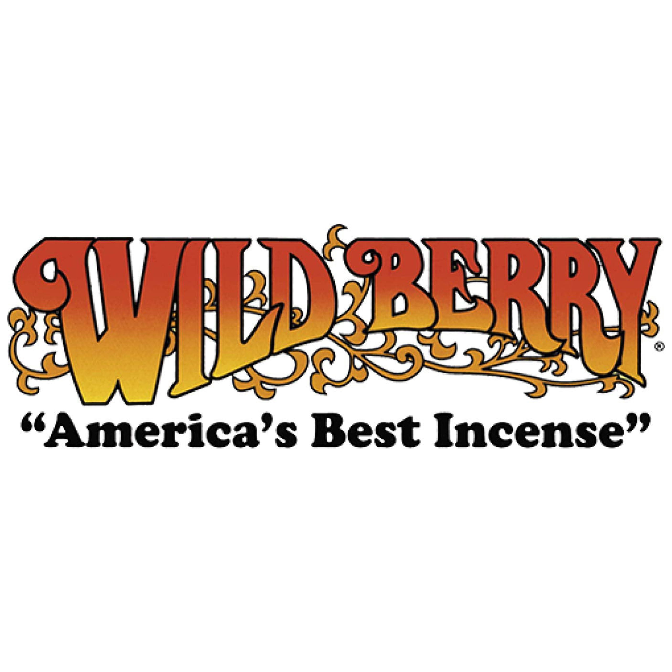 Wild Berry Patchouli Incense Sticks, 100 Count Hand-Dipped Aromatic Incense