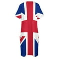 thumbnail image 4 of Minibandera Union Jack de la bandera británica para mujer con tirantes, vestido nuevo en oferta, vestido para dama de honor lo mejor de los años 1960, 4 of 6