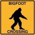 thumbnail image 2 of Lavoie, Tina 12x12 Gold Ornate Wood Framed with Double Matting Museum Art Print Titled - Bigfoot Crossing, 2 of 4