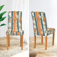 thumbnail image 5 of BZSMCE Chairs Slipcovers Dining Chair Covers Floral Stripes Creative Pattern, 5 of 7