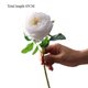 thumbnail image 5 of Rosa artificial, regalo de vacaciones, rosa de simulación, rosa de tallo largo, flor para Blanco, 5 of 6