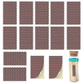 thumbnail image 2 of Match Phosphorus Paper Time-saving Self-adhesive Honeycomb Shape Pre-cut Solid Match Striker Sheet Candle Accessories, 2 of 5
