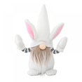 thumbnail image 1 of 1Pc Rabbit Elf Ornament Easter Bunny Gnomes Home Household Ornaments, 1 of 8