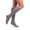 Light Grey, variant on Sigvaris 252 Women's Style Linen Knee High Socks 20-30 mmHg