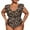 Multicolor, variant on FhsagQ Swimsuit Sets for Women Role Play Nightgown & Nightshirt [ Po Conjunctiva Swimsuit Female] Leopard Print Printing Leaf Shoulder Belt Briefs Trousers Bag Female Swimsuit Black XXXXL