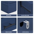 thumbnail image 7 of Homfa Farmhouse Buffet Cabinet with 4 Drawers and 4 Doors, 59" W Sideboard Buffet Storage Cabinet with Shelves, for Kitchen Living Room Bedroom, Blue, 7 of 7