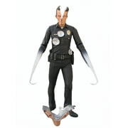 Terminator T-800 & T-1000 Endoskeleton Action Figure - Scale Movie Collectible (Battle Damaged Version)