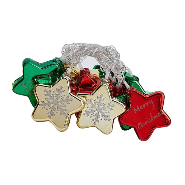 Guirnaldas de Luces LED Estrellas Luces de Cadena de Hadas Luces de Cortina de Estrellas Navidad con Pilas para Navidad Dormitorio Fiesta Boda Año Nuevo Decoración de ANGGREK Otros