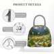 thumbnail image 4 of Fotbe Mountain Daisy Meadow Bolsa de Almuerzo con Estampado, Lonchera Aislada, Contenedor de Comida Reutilizable Tipo Cooler a Prueba de Fugas, 4 of 6