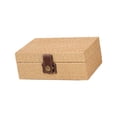 thumbnail image 3 of Luzkey Storage Bin Wooden Organizer Container Portable Cosmetics Organizer Solution Storage Organizer Container for Villa Decoration Small, 3 of 8