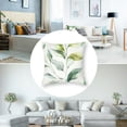 thumbnail image 5 of nygtbtfer Pillow Covers Eucalyptus Leaf Print Throw Pillow Set of 2 Welcome Pillowcase for Bedroom Sofa Home Decoration White, 5 of 7