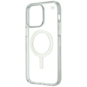 Speck Perfect Clear Case for MagSafe for iPhone 14 Pro Max - Silver/Clear