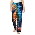 thumbnail image 1 of Fotbe Yellow Fish Seahorse Pantalones de Pijama para Mujer, Pantalones de Dormir, Pantalones Pj con Cordón y Bolsillos-XX-Large, 1 of 6
