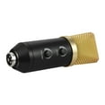 thumbnail image 3 of GOOHOCHY 1Pack Condenser Microphone for Broadcasting Golden Color Cylindrical Shape Reverberation Echo, 3 of 8