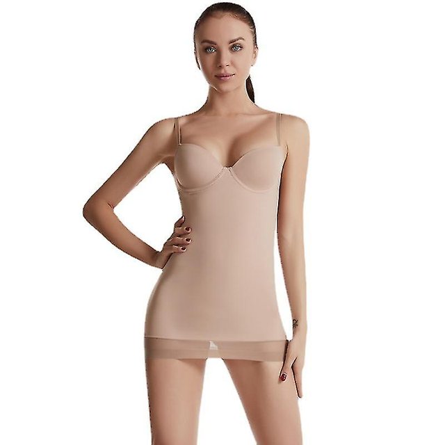 S Vestido moldeador halter para mujer que moldea el control de la barriga
