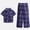 CORBLU, variant on Boys Short Sleeve Point Collar Top and Pants Pajama Set, 2-Piece, Sizes XS-XXL