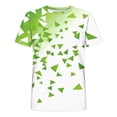 thumbnail image 4 of Styesk T-Shirts pour Homme Hommes Mode Décontractée Imprimé Sport Manches Courtes Col Rond Chemisiers Chemises, 4 of 4