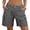 Gray plus size cargo shorts a1, variant on Women Plus Size Cargo Shorts High Waisted Bermuda Pants Casual Solid Regular Fit Shorts with Pockets Travel Lounge Summer, Pink 3XL
