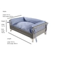thumbnail image 4 of New Age Pet ECOFLEX® Manhattan Raised Dog Bed, Memory Foam Cushion in L or XL, 4 of 9
