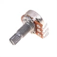 thumbnail image 4 of A500K Potenciómetro Spline Pot Pequeño Guitarra Eléctrica Efecto Bajo Amplificador Tono Volumen 18 mm, 4 of 5