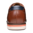 thumbnail image 4 of Bruno Marc Mens Casual Shoes Round Toe Classic Lace-up Oxford Shoes Dress Shoes LG19009M BROWN Size 11, 4 of 5