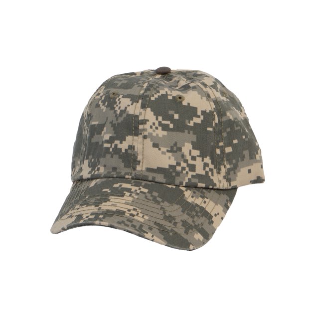 Top Headwear Enzyme Washed Camouflage Cap Tactical Hat, Digital Camo