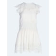 thumbnail image 5 of Scoop Women's and Women's Plus Crochet Mini Dress, Sizes XS-4X, 5 of 5