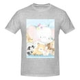 thumbnail image 4 of Bingfone Cute Animals Men'S Loose Fit Short-Sleeve Pocket T-Shirt, 4 of 7