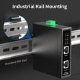 thumbnail image 5 of 10G Industrial Poem Injectator 90w Din Rail Ieee 802.3 Af/At/Bt Plugandplay 48-55V for Poe Camera,Wireless Ap, 5 of 5