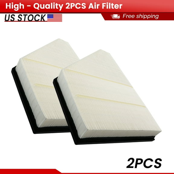 ACB ZONE 2 x Engine Air Filter for Chevrolet Blazer 2019-2022 GMC Cadillac XT5 Buick Acadia, OEM Engine Air Filter (CA12166)
