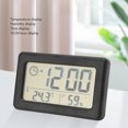 thumbnail image 4 of Reloj LED Digital, Reloj De Escritorio Electrónico Ligero Pantalla De Humedad Uso De Escritorio Portátil Para Oficina, 4 of 7