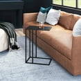 thumbnail image 5 of Zuo Modern Atom Rectangular Steel Side Table, Black, 5 of 11